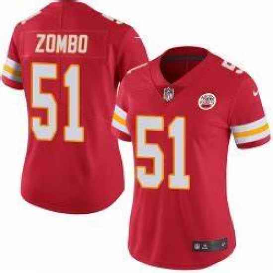 Women Nike Kansas City Chiefs #51 Frank Zombo Red Vapor Untouchable Limited Player NFL Jersey->philadelphia eagles->NFL Jersey