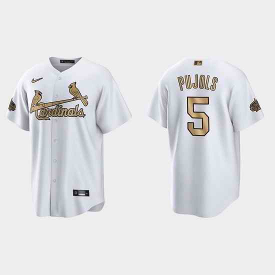 Men Albert Pujols St.Louis Cardinals 2022 Mlb All Star Game White  Jersey->2022 all star->MLB Jersey