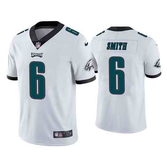 Youth Philadelphia Eagles #6 DeVonta Smith White Vapor Untouchable Limited Stitched Football Jersey->youth nfl jersey->Youth Jersey