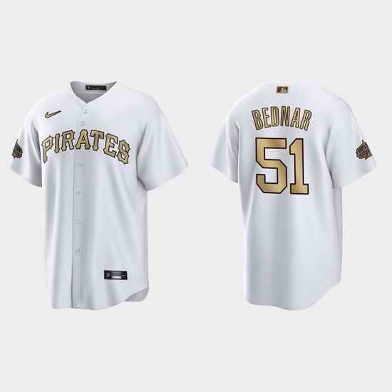 Men David Bednar Pittsburgh Pirates 2022 Mlb All Star Game White  Jersey->2022 all star->MLB Jersey