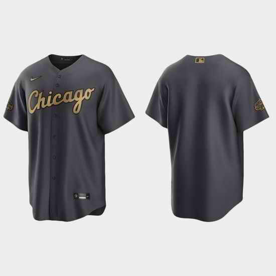 Men Chicago White Sox 2022 Mlb All Star Game Charcoal  Jersey->2022 all star->MLB Jersey
