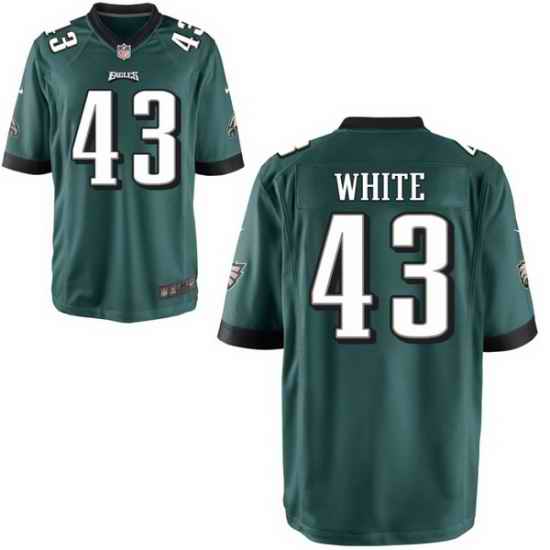 Men Philadelphia Eagles #43 Kyzir White Green Vapor Untouchable Limited Stitched Jersey->philadelphia eagles->NFL Jersey