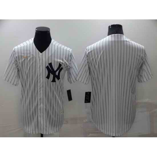 Men New York Yankees Blank White Cool Base Stitched jersey->philadelphia phillies->MLB Jersey