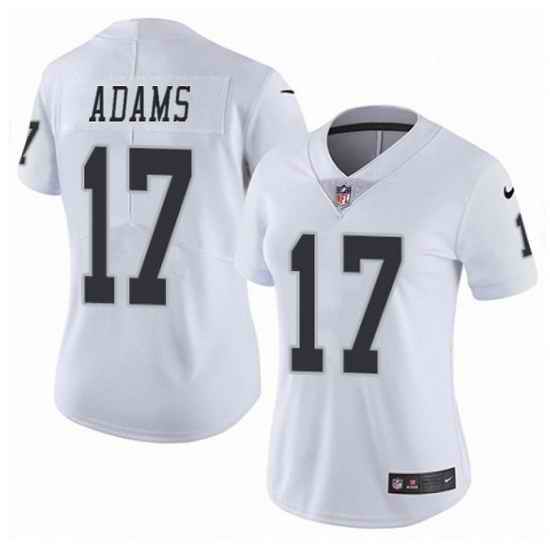 Women Las Vegas Raiders #17 Davante Adams White Vapor Untouchable Limited Stitched Jersey->miami dolphins->NFL Jersey
