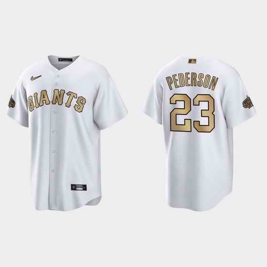 Men Joc Pederson San Francisco Giants 2022 Mlb All Star Game White  Jersey->2022 all star->MLB Jersey
