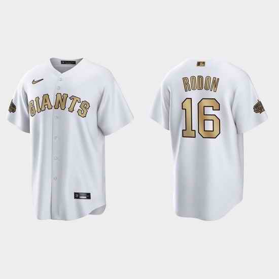 Men Carlos Rodon San Francisco Giants 2022 Mlb All Star Game White  Jersey->2022 all star->MLB Jersey