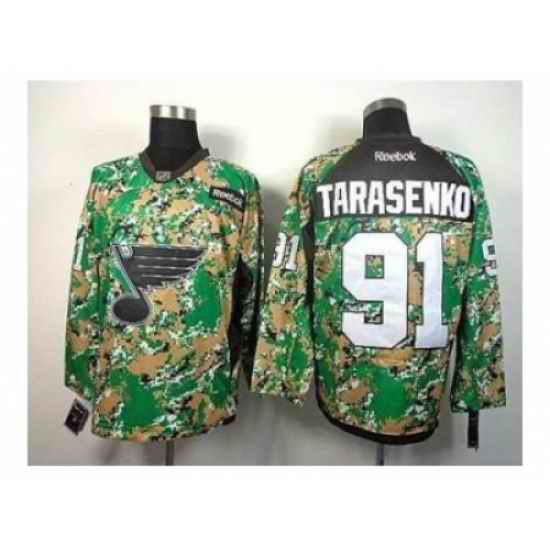 NHL Jerseys St. Louis Blues #91 Tarasenko Camo Jerseys->st.louis blues->NHL Jersey