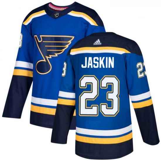 Youth Adidas St Louis Blues #23 Dmitrij Jaskin Premier Royal Blue Home NHL Jersey->youth nhl jersey->Youth Jersey