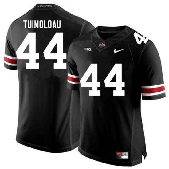 Youth #44 J.T. Tuimoloau Ohio State Buckeyes College Football Jerseys Black->pitt panthers->NCAA Jersey