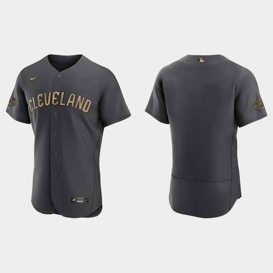 Men Guardians 2022 Mlb All Star Game Authentic Charcoal Jersey->2022 all star->MLB Jersey