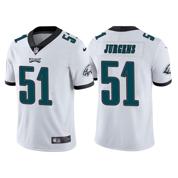 Men's Philadelphia Eagles #51 Cameron Jurgens White Vapor Untouchable Limited Stitched Jersey->philadelphia eagles->NFL Jersey