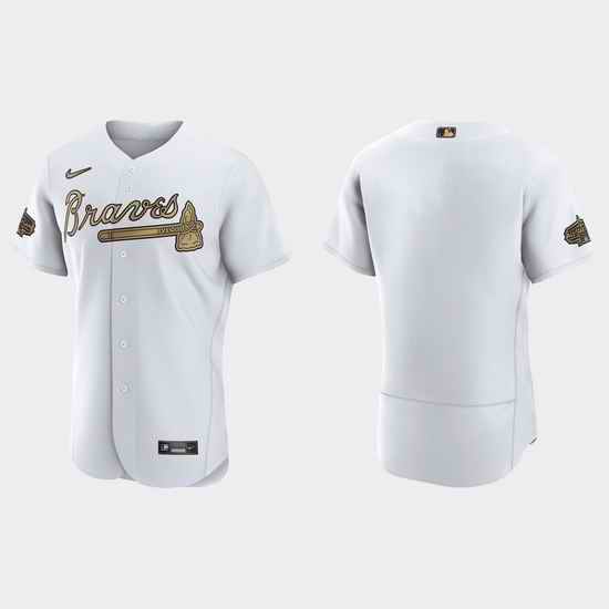 Men Atlanta Braves 2022 Mlb All Star Game Authentic White Jersey->2022 all star->MLB Jersey