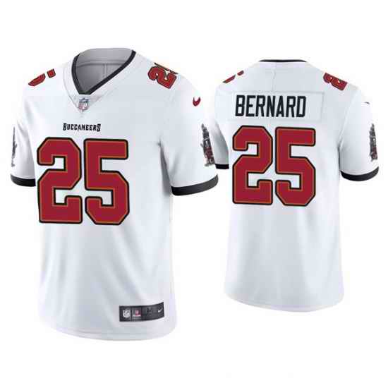 Men Tampa Bay Buccaneers #25 Giovani Bernard White Vapor Untouchable Limited Stitched Jersey->arizona cardinals->NFL Jersey