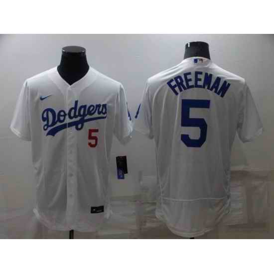 Youth Nike Los Angeles Dodgers #5 Freddie Freeman White Stitched Baseball Jersey->youth mlb jersey->Youth Jersey