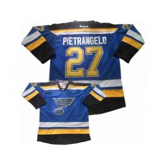 St. Louis Blues #27 Alex Pietrangelo Light Blue Home Stitched NHL Jersey->st.louis blues->NHL Jersey