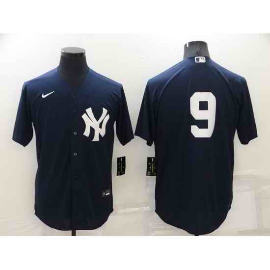 Men New York Yankees #9 Roger Maris Navy Cool Base Stitched jersey->new york yankees->MLB Jersey