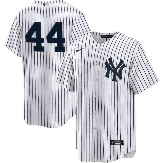 Men New York Yankees #44 Reggie Jackson White Cool Base Stitched Baseball jersey->new york yankees->MLB Jersey