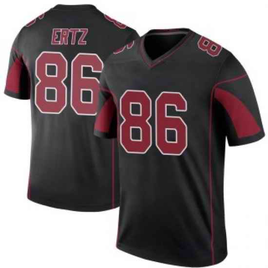 Men Arizona Cardinals #86 Zach Ertz Black Rush Jersey->arizona cardinals->NFL Jersey