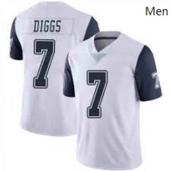 Men Nike Dallas Cowboys Trevon Diggs #7 Rush Stitched Jersey->cleveland browns->NFL Jersey