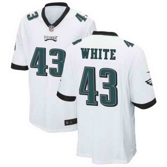 Men Philadelphia Eagles #43 Kyzir White White Vapor Untouchable Limited Stitched Jersey->philadelphia eagles->NFL Jersey