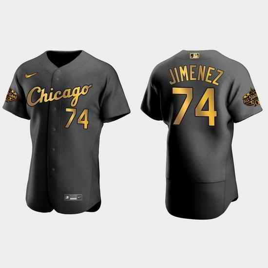 Men Chicago White Sox Eloy Jimenez 2022 Mlb All Star Game Authentic Black Men Jersey->2022 all star->MLB Jersey