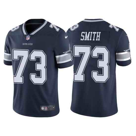 Men Dallas Cowboys #73 Tyler Smith Navy Vapor Limited Stitched Jersey->dallas cowboys->NFL Jersey