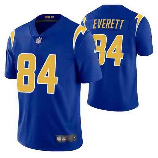 Men Los Angeles Chargers #84 Gerald Everett Royal Vapor Untouchable Limited Stitched jersey->los angeles rams->NFL Jersey