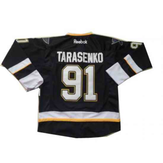 NHL Jerseys St. Louis Blues #91 Tarasenko black Jerseys->st.louis blues->NHL Jersey