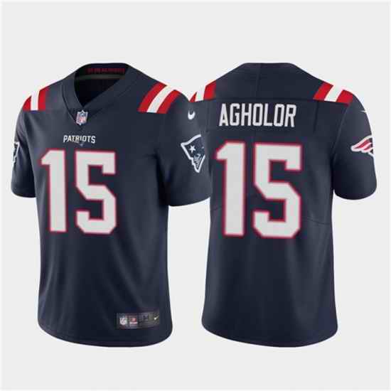Men New England Patriots #15 Nelson Agholor Navy Vapor Untouchable Limited Stitched Jersey->los angeles chargers->NFL Jersey