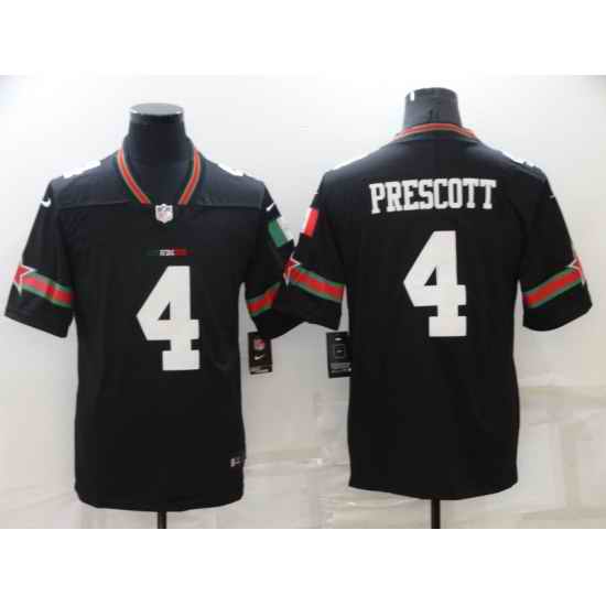 Men Dallas Cowboys #4 Dak Prescott Mexico Version Vapor Limited Stitched NFL Jersey->dallas cowboys->NFL Jersey