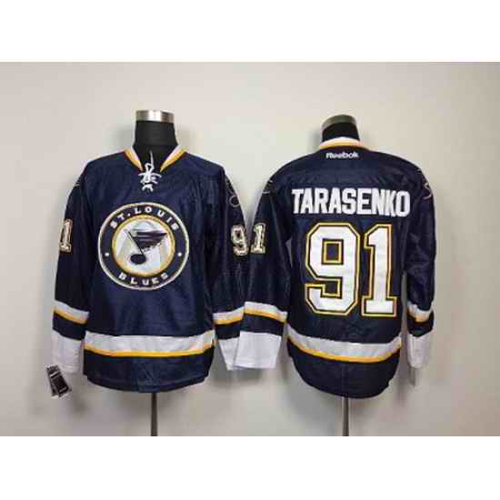 NHL Jerseys St. Louis Blues #91 Tarasenko blue Jerseys->st.louis blues->NHL Jersey