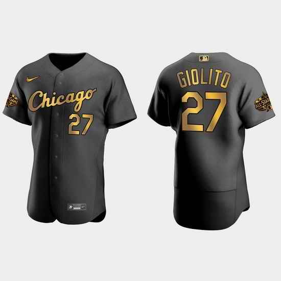 Men Chicago White Sox Lucas Giolito 2022 Mlb All Star Game Authentic Black Men Jersey->2022 all star->MLB Jersey