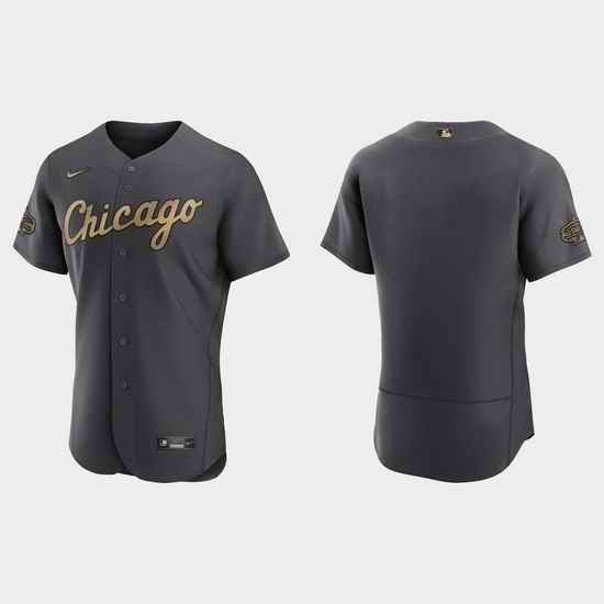 Men Chicago White Sox 2022 Mlb All Star Game Authentic Charcoal Jersey->2022 all star->MLB Jersey
