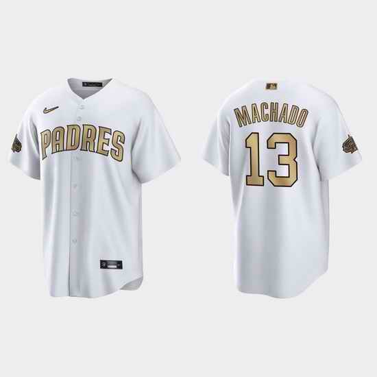 Men Manny Machado San Diego Padres 2022 Mlb All Star Game White  Jersey->2022 all star->MLB Jersey