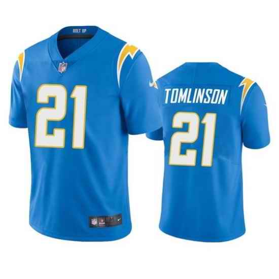 Men Los Angeles Chargers LaDainian Tomlinson Powder Blue 2020 Vapor Limited Jersey->los angeles rams->NFL Jersey