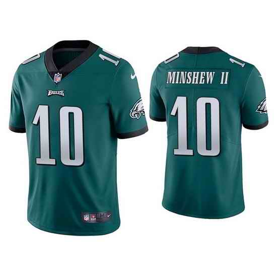 Youth Philadelphia Eagles #10 Gardner Minshew II Green Vapor Untouchable Limited Stitched Football Jersey->youth nfl jersey->Youth Jersey