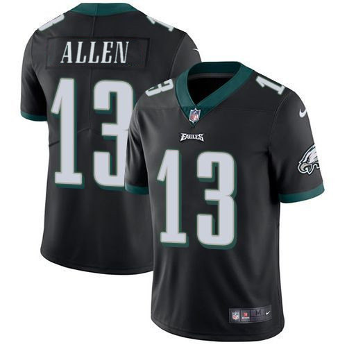 Men's Philadelphia Eagles #13 Devon Allen Black Vapor Untouchable Limited Stitched Jersey->philadelphia eagles->NFL Jersey