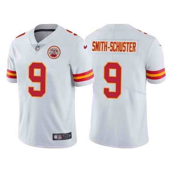 Men Kansas City Chiefs #9 JuJu Smith Schuster Vapor Untouchable White Limited Stitched Football Jersey->green bay packers->NFL Jersey
