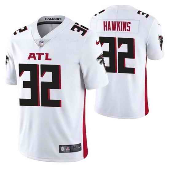 Men Atlanta Falcons #32 Jaylinn Hawkins White Vapor Untouchable Limited Stitched Jersey->buffalo bills->NFL Jersey