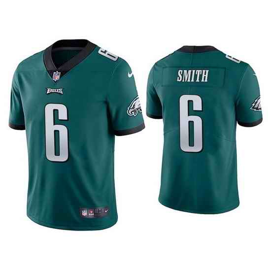 Youth Philadelphia Eagles #6 DeVonta Smith Green Vapor Untouchable Limited Stitched Football Jersey->youth nfl jersey->Youth Jersey
