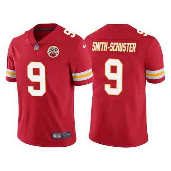 Men Kansas City Chiefs #9 JuJu Smith Schuster Vapor Untouchable Red Limited Stitched Football jersey->kansas city chiefs->NFL Jersey
