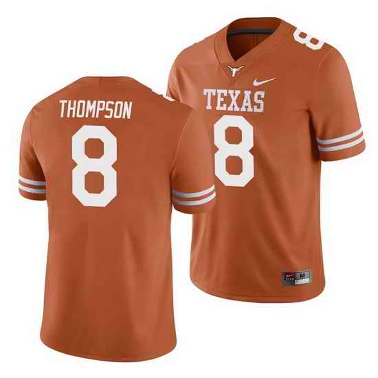 Texas Longhorns Casey Thompson Texas Orange College Football Men'S Jersey->texas rangers->MLB Jersey