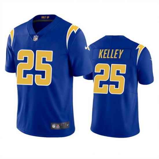 Men's Los Angeles Chargers #25 Joshua Kelley Royal Vapor Untouchable Limited Stitched Jersey->minnesota vikings->NFL Jersey