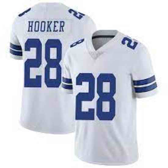 Men Dallas Cowboys Nike Malik Hooker Limited White Team Color Vapor Untouchable Jersey->dallas cowboys->NFL Jersey