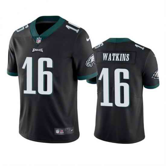 Men Philadelphia Eagles #16 Quez Watkins 2022 Black Vapor Untouchable Limited Stitched Jersey->philadelphia eagles->NFL Jersey