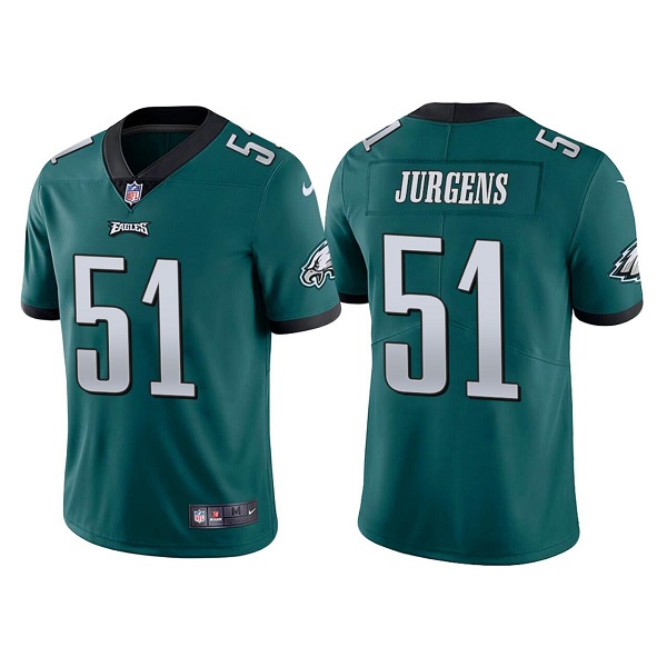 Men's Philadelphia Eagles #51 Cameron Jurgens Green Vapor Untouchable Limited Stitched Jersey->philadelphia eagles->NFL Jersey