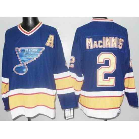 St. Louis Blues #2 Al MacInnis Light Blue NHL Jersey->youth nhl jersey->Youth Jersey