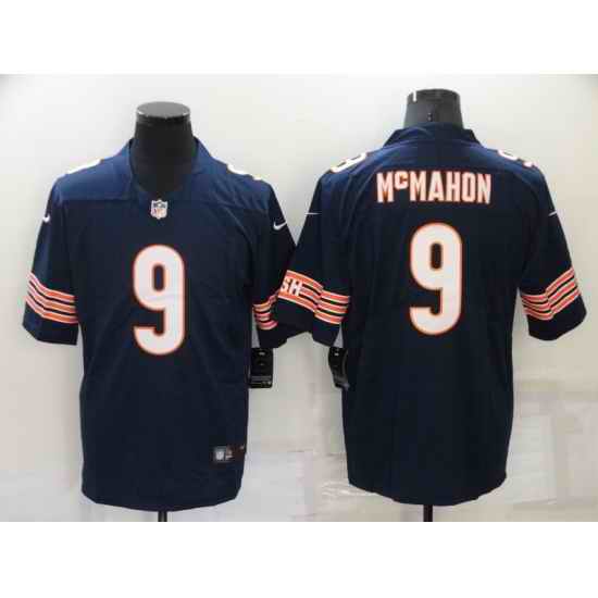 Men's Chicago Bears #9 Jim McMahon Navy Blue 2021 Vapor Untouchable Stitched NFL Nike Limited Jersey->buffalo bills->NFL Jersey