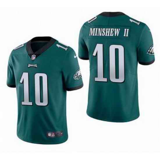 Men Philadelphia Eagles #10 Gardner Minshew II Green Vapor Untouchable Limited Stitched Jersey->philadelphia eagles->NFL Jersey