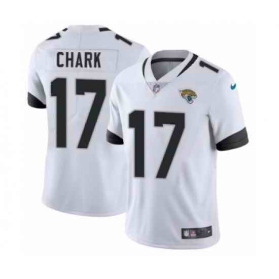 Men Nike Jaguars #17 D J Chark White Alternate Men Stitched NFL Vapor Untouchable Limited Jersey->women nfl jersey->Women Jersey